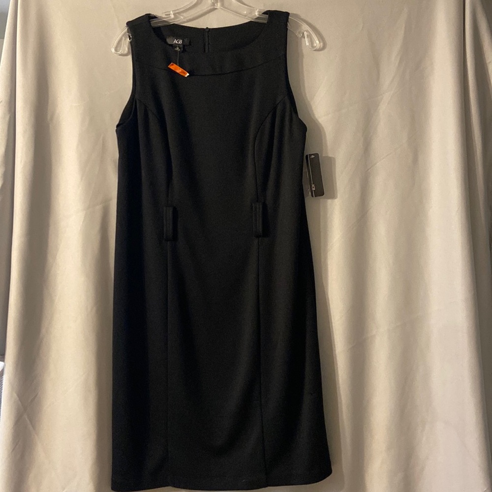 AGB black dress.